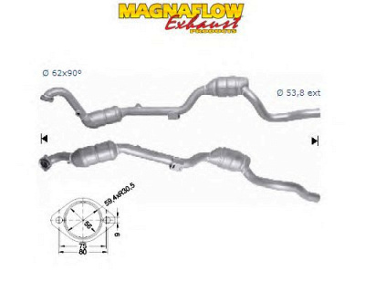 MAGNAFLOW 75035 - Катализатор