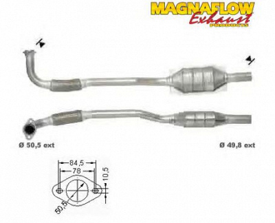 MAGNAFLOW 75803d -  Катализатор