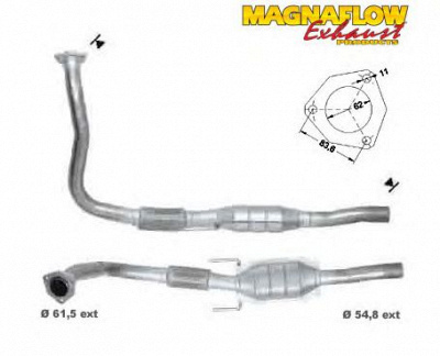 MAGNAFLOW 75804d -  Катализатор