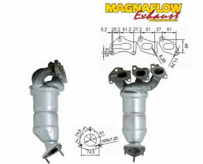 MAGNAFLOW 75806 -  Катализатор
