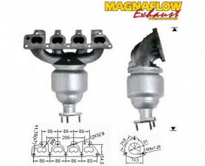MAGNAFLOW 75808 -  Катализатор