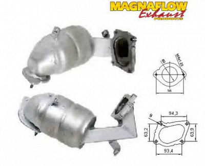 MAGNAFLOW 75815d -  Катализатор