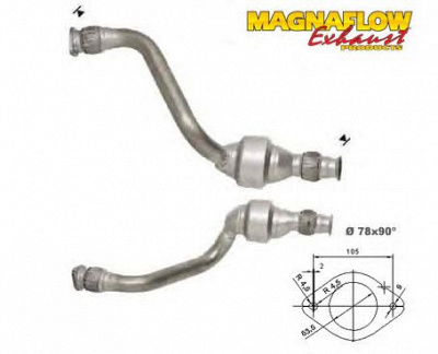 MAGNAFLOW 75816d -  Катализатор