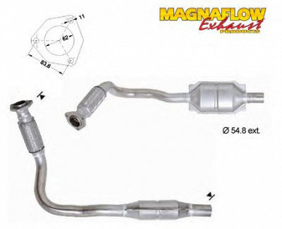 MAGNAFLOW 75831d -  Катализатор