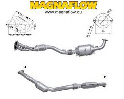 MAGNAFLOW 75833 -  Катализатор