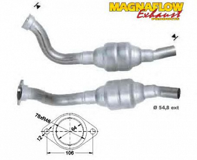 MAGNAFLOW 76007d -  Катализатор