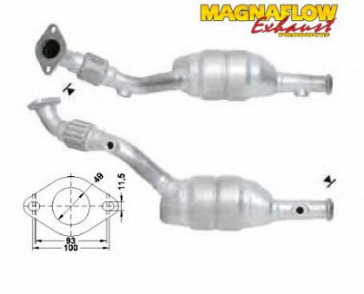 MAGNAFLOW 76302 -  Катализатор