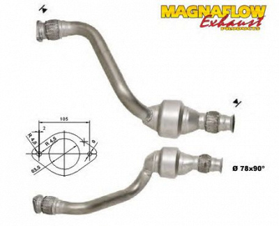 MAGNAFLOW 76309d -  Катализатор