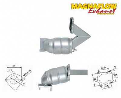 MAGNAFLOW 76322d -  Катализатор