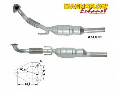 MAGNAFLOW 77010d -  Катализатор