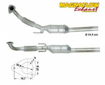 MAGNAFLOW 77015d -  Катализатор