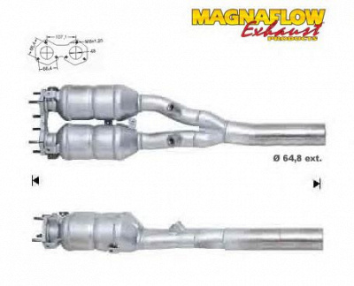 MAGNAFLOW 77017 -  Катализатор