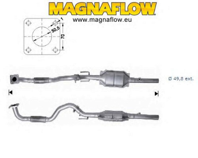MAGNAFLOW 77023 -  Катализатор