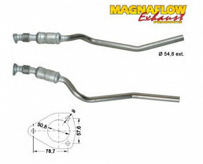 MAGNAFLOW 78804d -  Катализатор