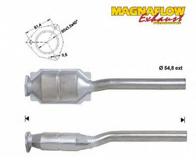 MAGNAFLOW 78818d -  Катализатор