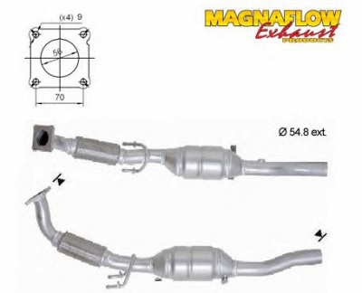MAGNAFLOW 78827 -  Катализатор