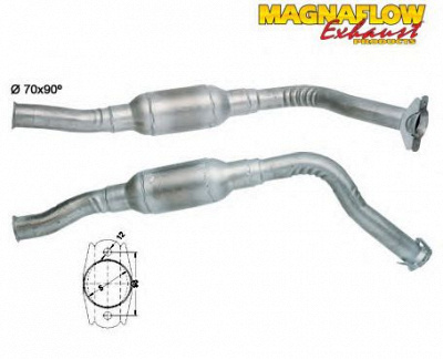 MAGNAFLOW 80950d -  Катализатор