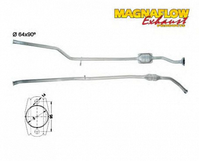 MAGNAFLOW 80956d -  Катализатор