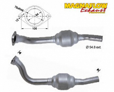 MAGNAFLOW 80971d -  Катализатор