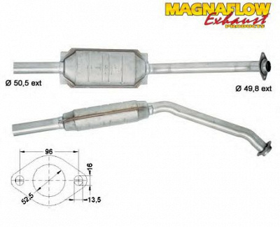 MAGNAFLOW 81627 -  Катализатор