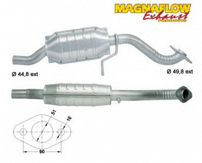MAGNAFLOW 82506 -  Катализатор
