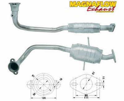 MAGNAFLOW 82536 -  Катализатор