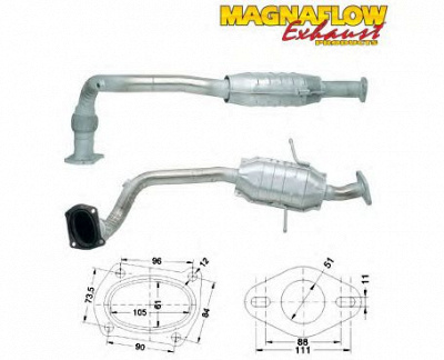 MAGNAFLOW 82550 -  Катализатор
