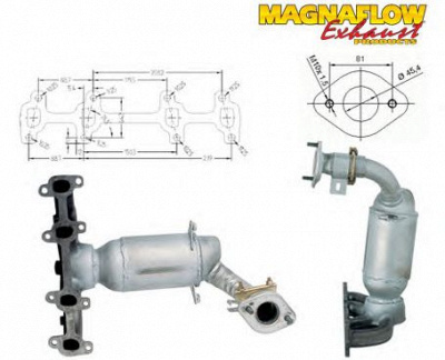 MAGNAFLOW 82561 -  Катализатор