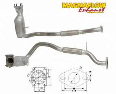 MAGNAFLOW 82563 -  Катализатор
