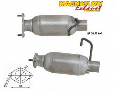 MAGNAFLOW 82580d -  Катализатор