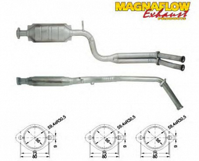 MAGNAFLOW 85006 -  Катализатор