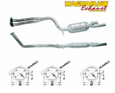MAGNAFLOW 85020 -  Катализатор