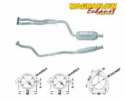 MAGNAFLOW 85022 -  Катализатор