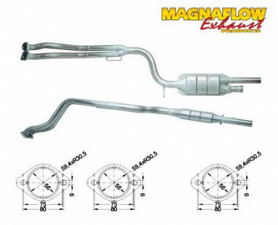 MAGNAFLOW 85026 -  Катализатор