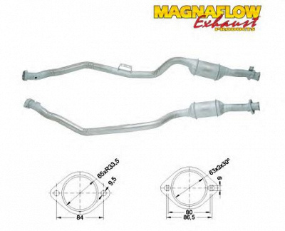 MAGNAFLOW 85028 -  Катализатор