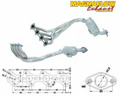 MAGNAFLOW 85032 -  Катализатор