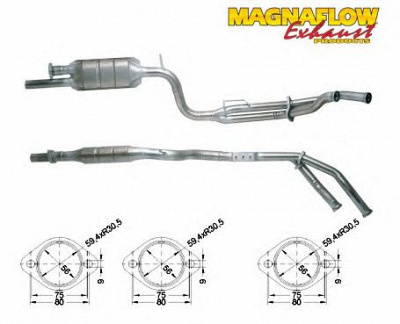 MAGNAFLOW 85036 -  Катализатор