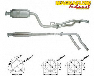 MAGNAFLOW 85038 -  Катализатор