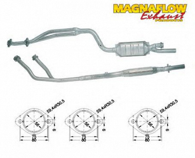 MAGNAFLOW 85039 -  Катализатор