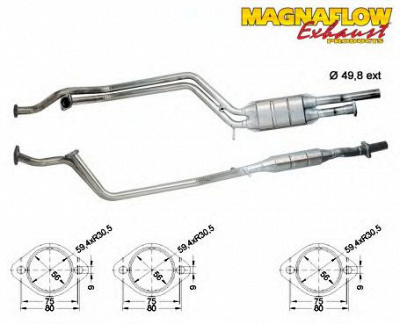 MAGNAFLOW 85042 -  Катализатор