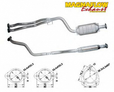 MAGNAFLOW 85043 -  Катализатор