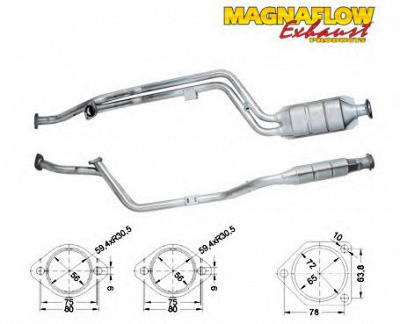 MAGNAFLOW 85045 -  Катализатор
