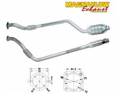 MAGNAFLOW 85047d -  Катализатор