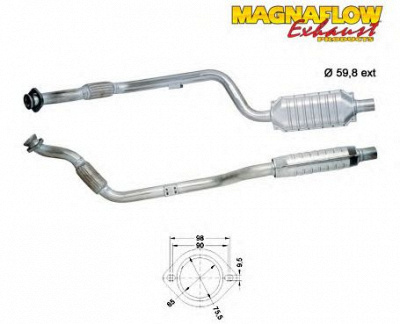 MAGNAFLOW 85048d -  Катализатор