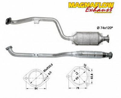 MAGNAFLOW 85049 -  Катализатор