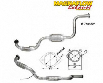 MAGNAFLOW 85051d -  Катализатор