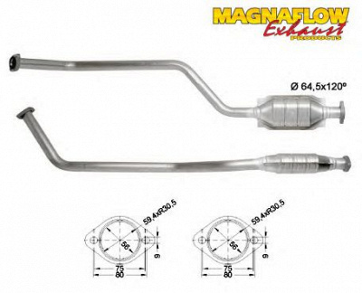 MAGNAFLOW 85053d -  Катализатор