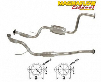 MAGNAFLOW 85056d -  Катализатор