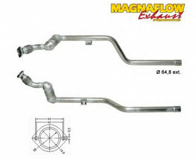 MAGNAFLOW 85059d -  Катализатор