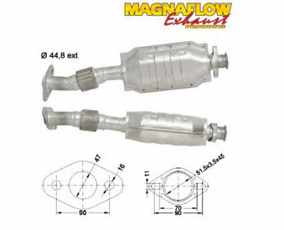 MAGNAFLOW 85810 -  Катализатор